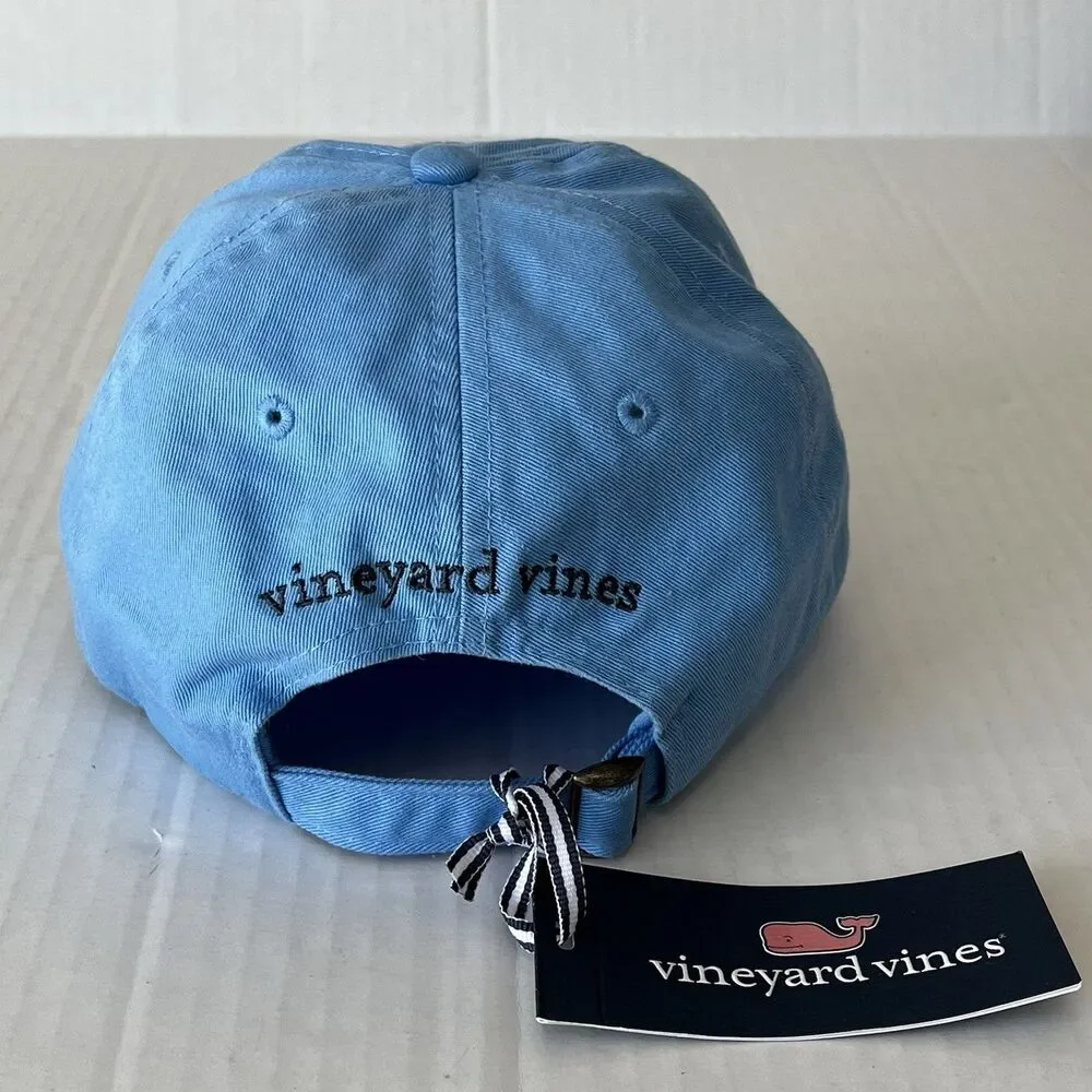 Vineyard Vines Marthas Vineyard Striped Bass & Bluefish Derby Baseball Hat Blue
